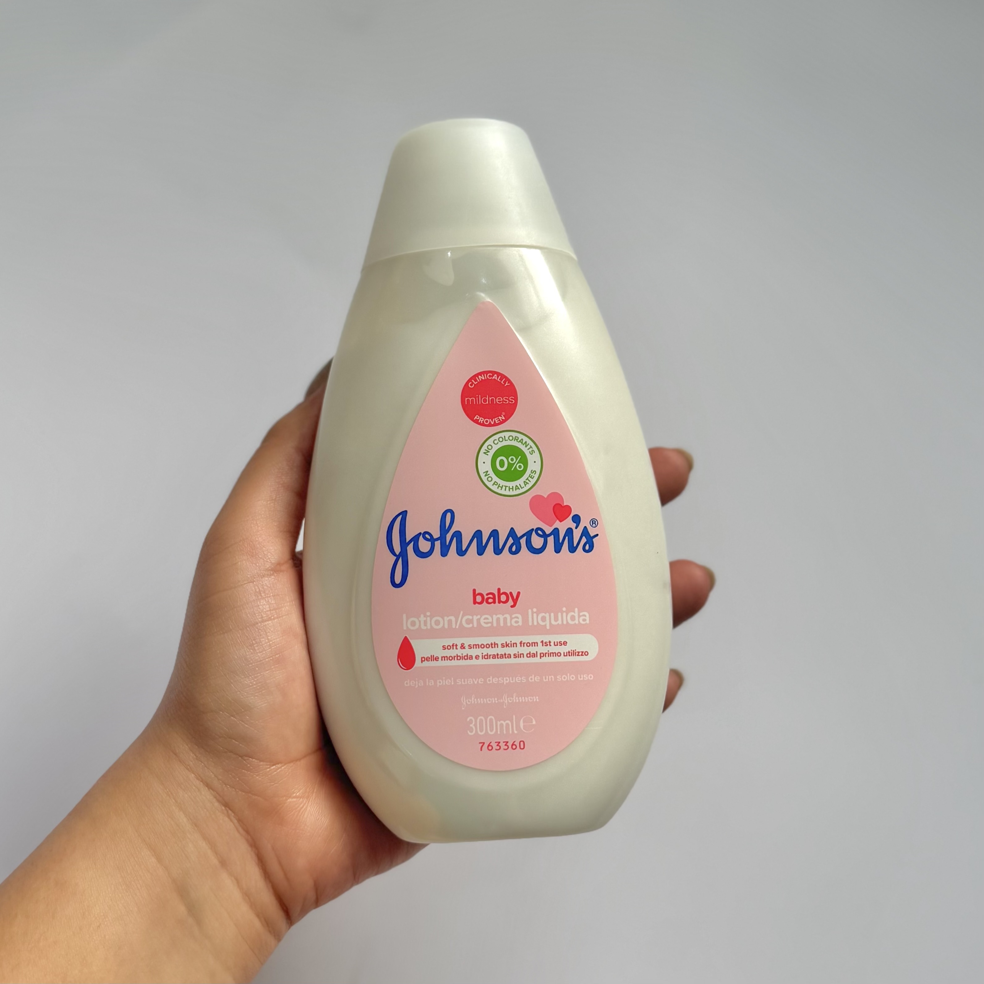 لوسیون بدن جانسون